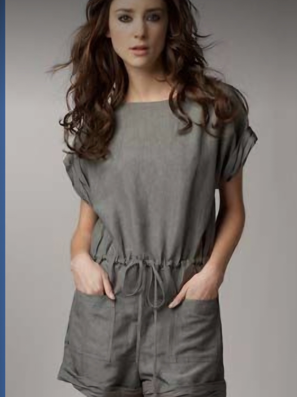 Alice + Olivia Green Romper Adjustable Waist (S)